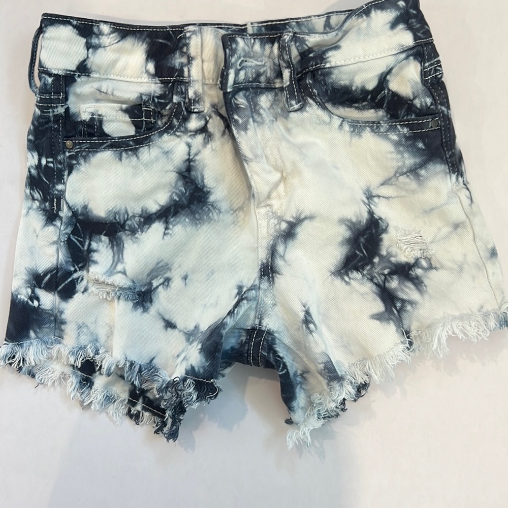 Denim shorts Nordstrom, frayed hem, like NEW!